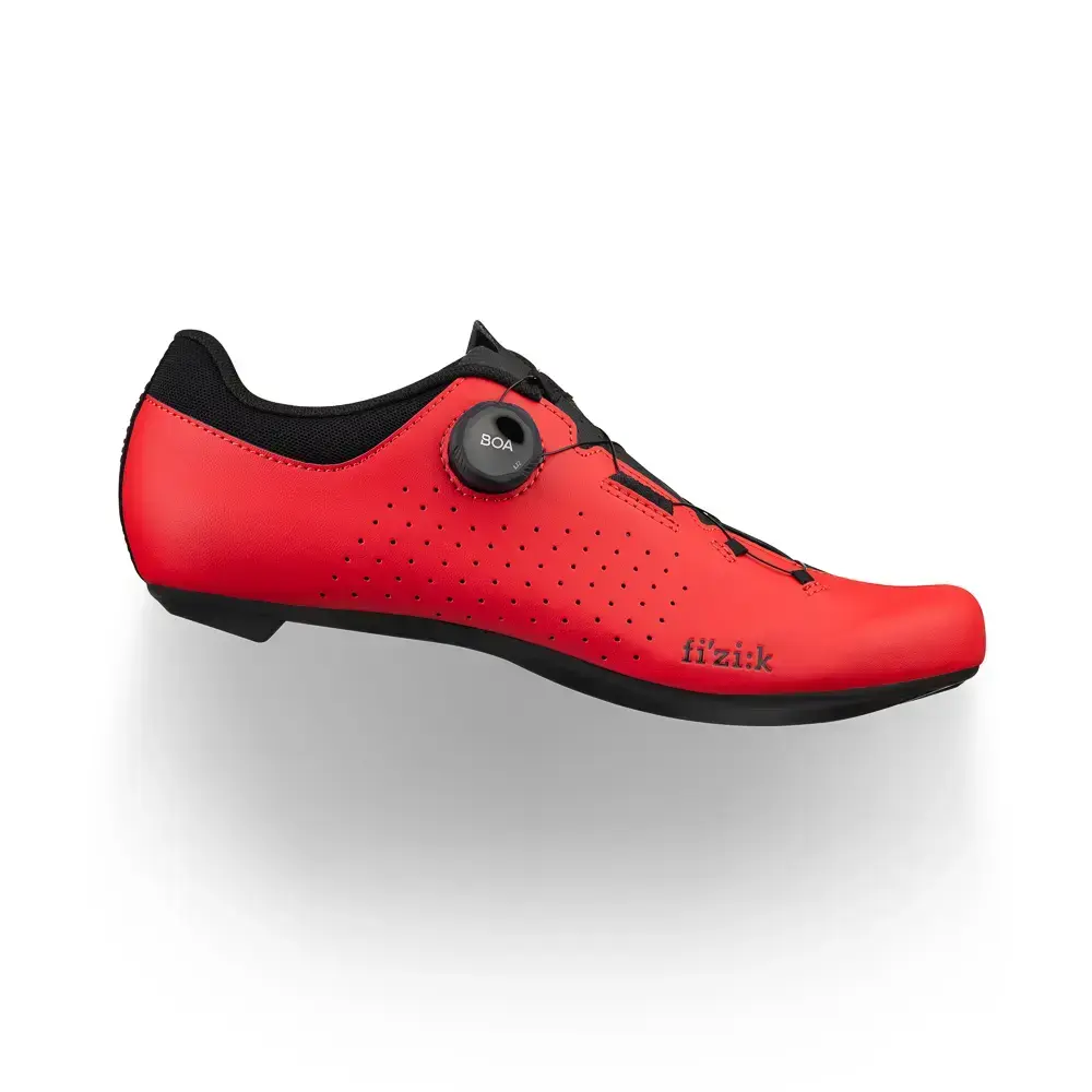 Tweedekans Fizik Vento Omna R5 Single Boa Wielrenschoenen Rood/Zwart Maat 45