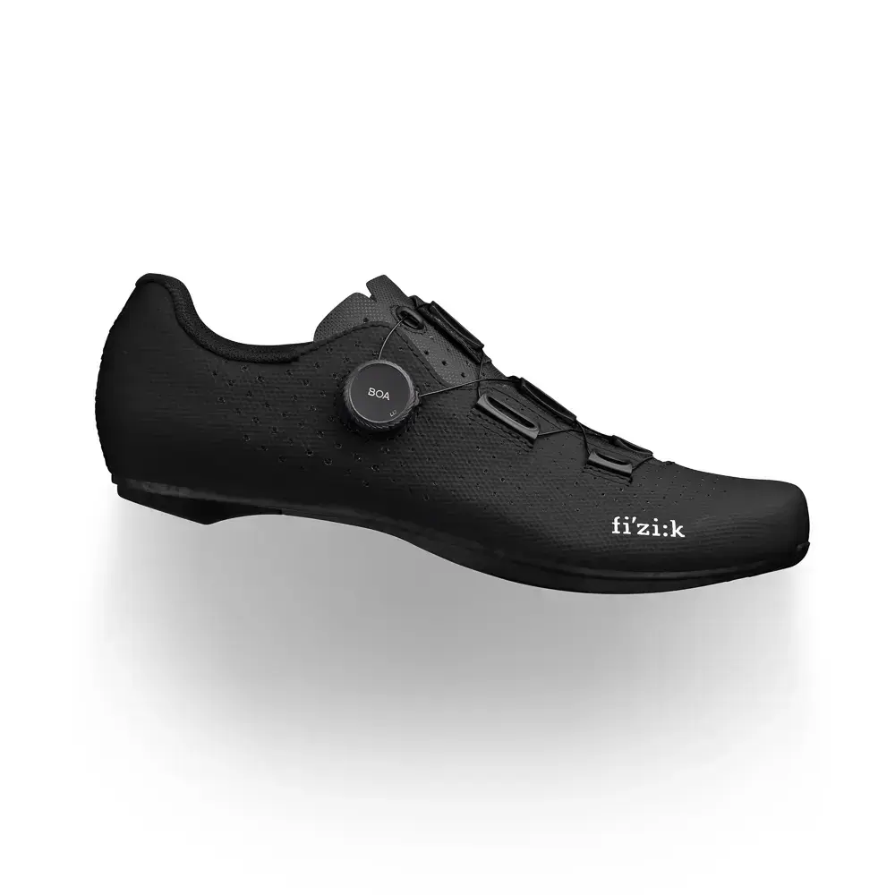 Tweedekans Fizik Tempo Decos Carbon Wide Wielrenschoenen Zwart/Zwart Maat 44