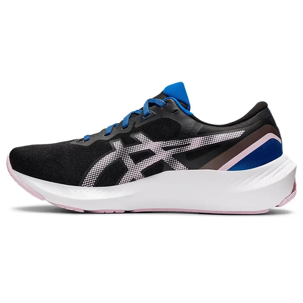 Tweedekans Asics Gel-Pulse 13 Hardloopschoenen Zwart/Blauw/Roze Dames Maat 40