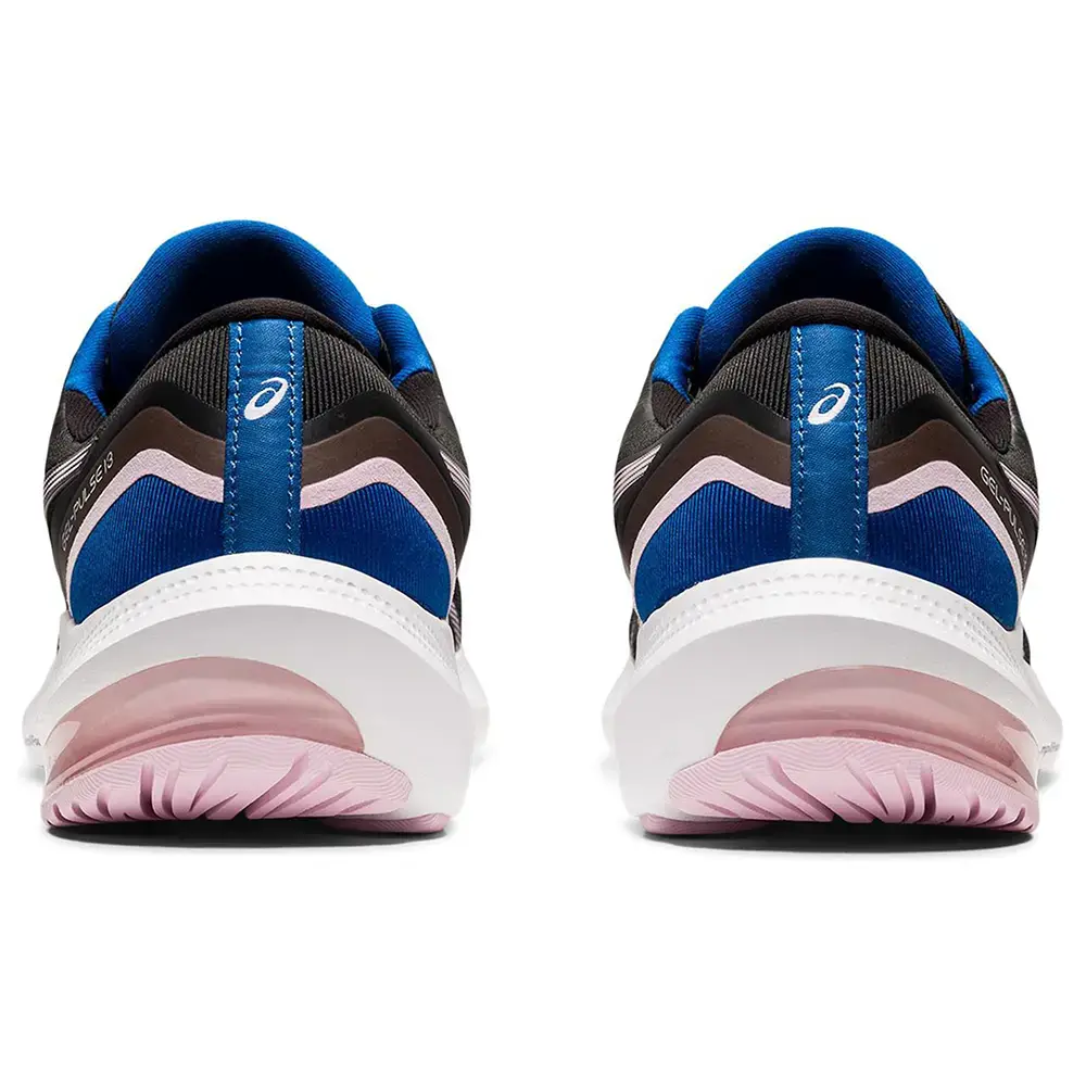 Tweedekans Asics Gel-Pulse 13 Hardloopschoenen Zwart/Blauw/Roze Dames Maat 40