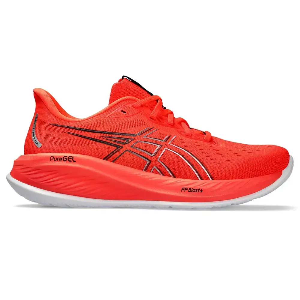 Tweedekans Asics Gel Cumulus 26 Hardloopschoenen Rood Wit Heren Maat 40 koop je bij Futurumshop