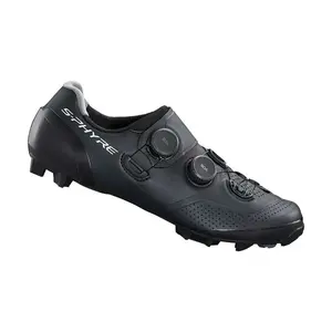 Tweedekans Shimano S-PHYRE XC902 Breed Mountainbikeschoenen Zwart Maat 45