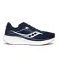 Tweedekans Saucony Ride 17 Hardloopschoenen Donkerblauw/Wit Heren Maat 45