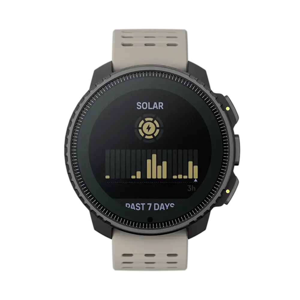 Tweedekans Suunto Vertical Solar Steel GPS Sporthorloge Beige