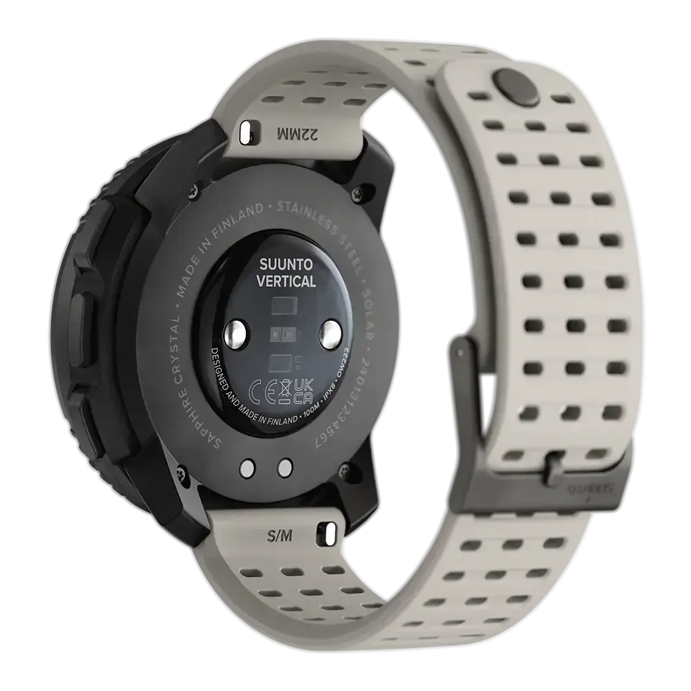 Tweedekans Suunto Vertical Solar Steel GPS Sporthorloge Beige