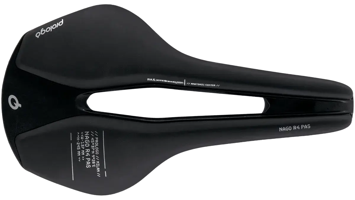 Tweedekans Prologo Nago R4 PAS T-Irox Fietszadel Zwart 137mm