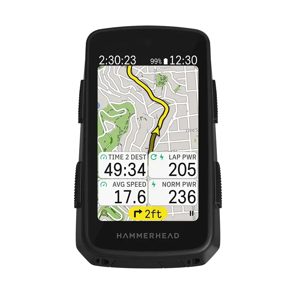 Tweedekans Hammerhead  Karoo GPS Fietscomputer Zwart