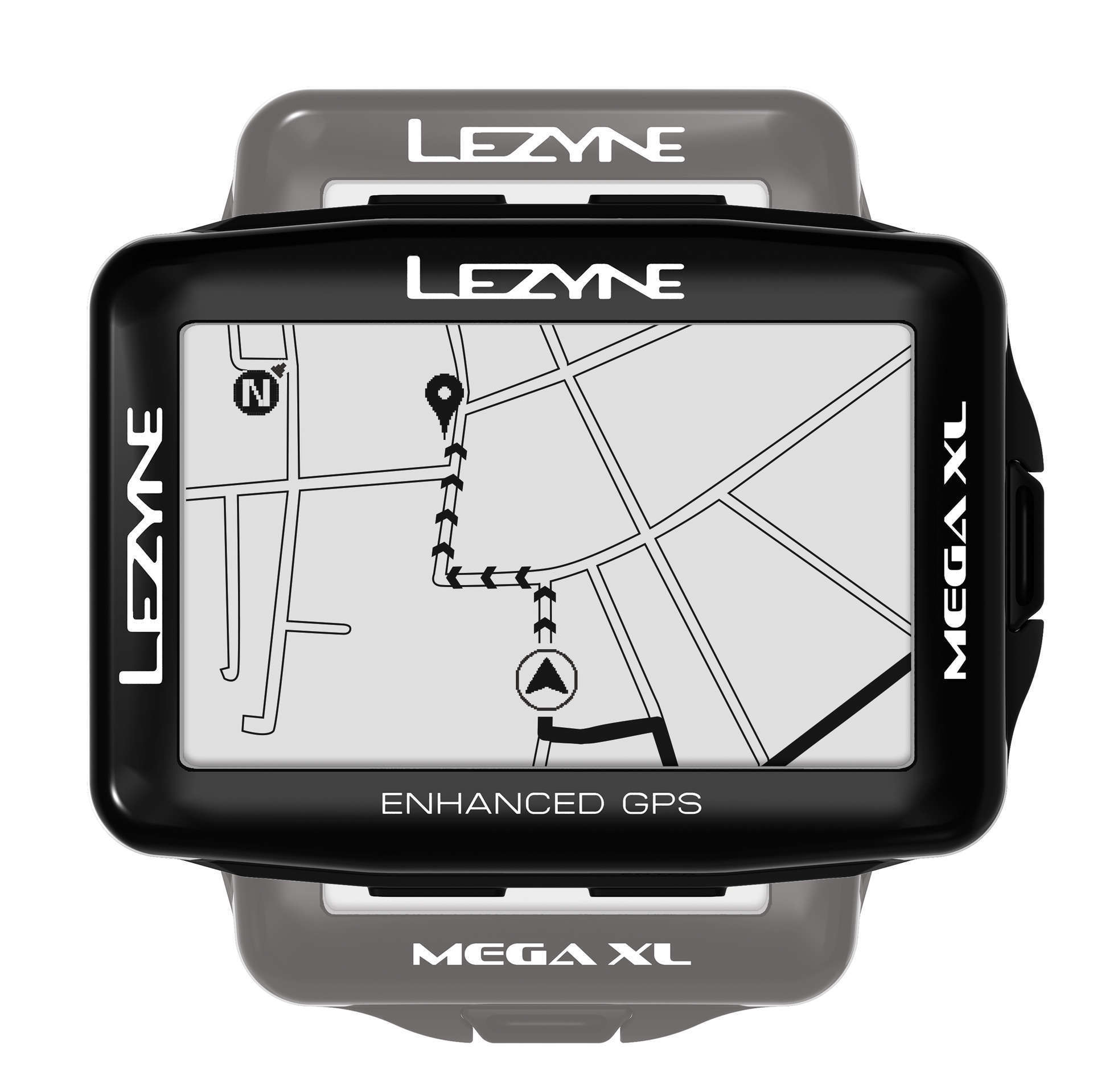 Tweedekans Lezyne Mega XL GPS Fietscomputer Zwart