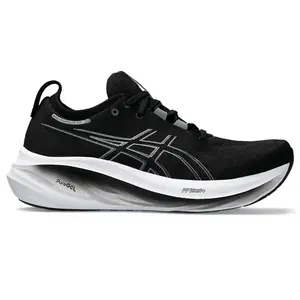 Tweedekans Asics Gel-Nimbus 26 Hardloopschoenen Zwart/Grijs Heren Maat 44.5