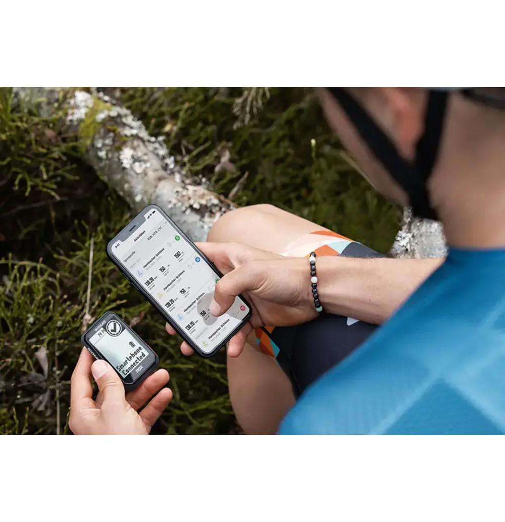 Tweedekans Sigma Sport ROX 4.0 Top Mount GPS Fietscomputer Met Hartslagband Zwart