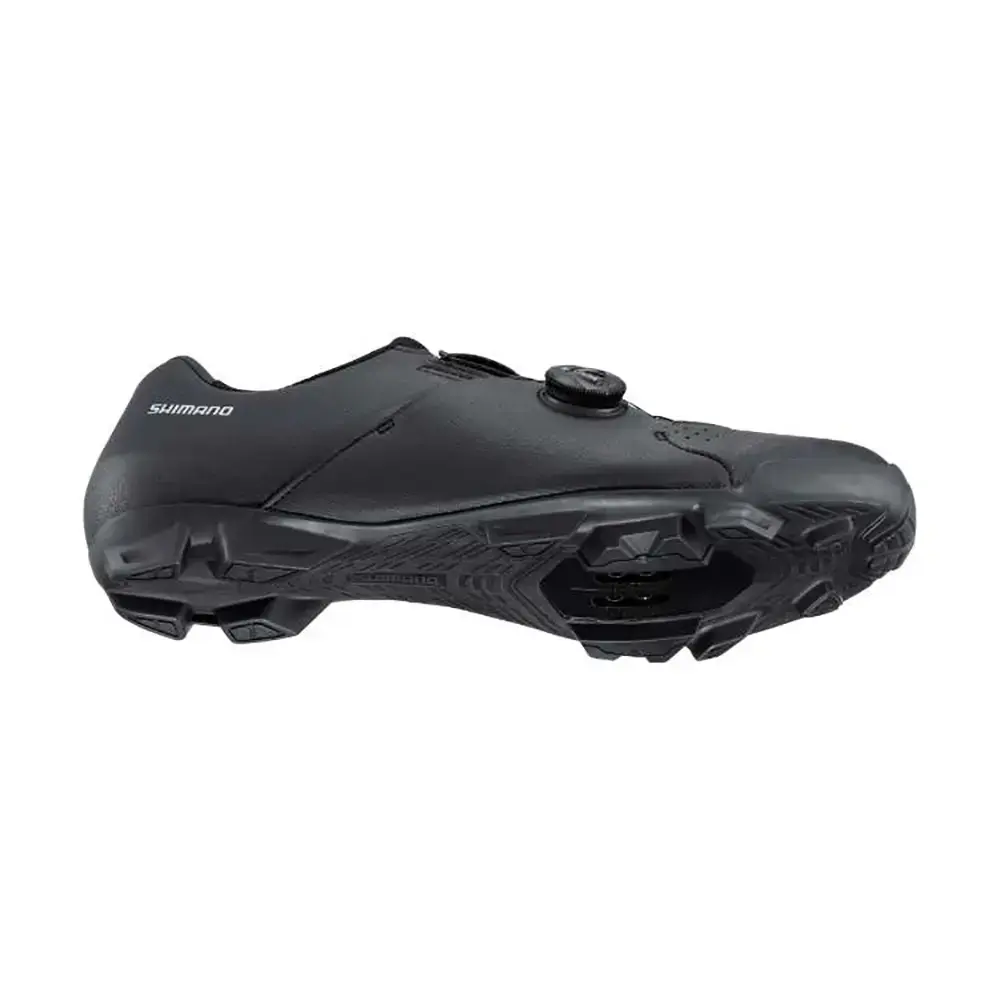 Tweedekans Shimano XC300 Breed Mountainbikeschoenen Zwart Heren Maat 46