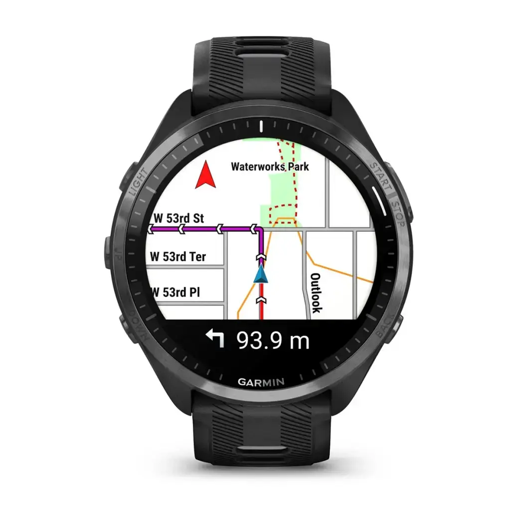 Tweedekans Garmin Forerunner 965 GPS Sporthorloge Zwart