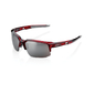 100% Speedcoupe Sport Zonnebril Rood met HiPER Sport Silver Mirror Lens