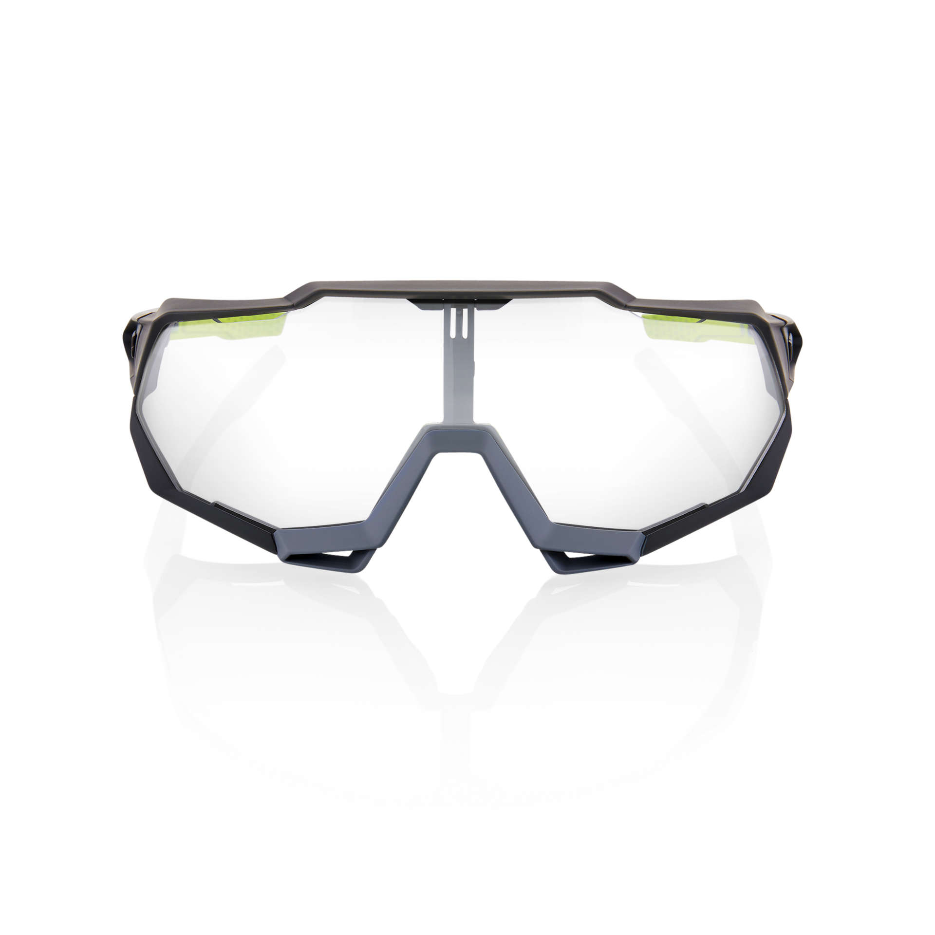 100% Speedtrap Sport Zonnebril Grijs Photochromic Lens