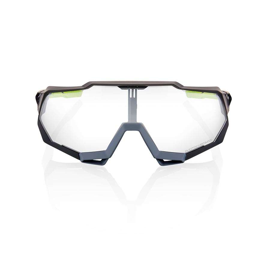 100% Speedtrap Sport Zonnebril Soft Tact Cool Grijs met Photochromic Lens 