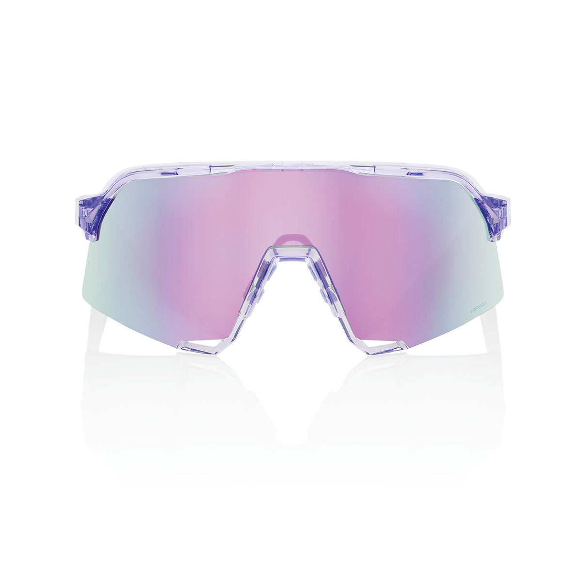 100% S3 Sport Zonnebril Lila met HiPER Lavender Mirror Lens