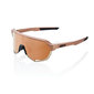 100% S2 Sport Zonnebril Mat Koper Chromium met HiPER Copper Mirror Lens