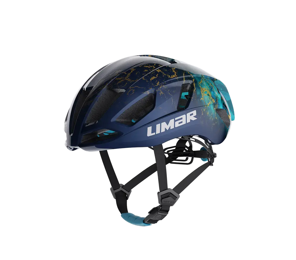 Limar AIR ATLAS Race Fietshelm Blauw/Turquoise