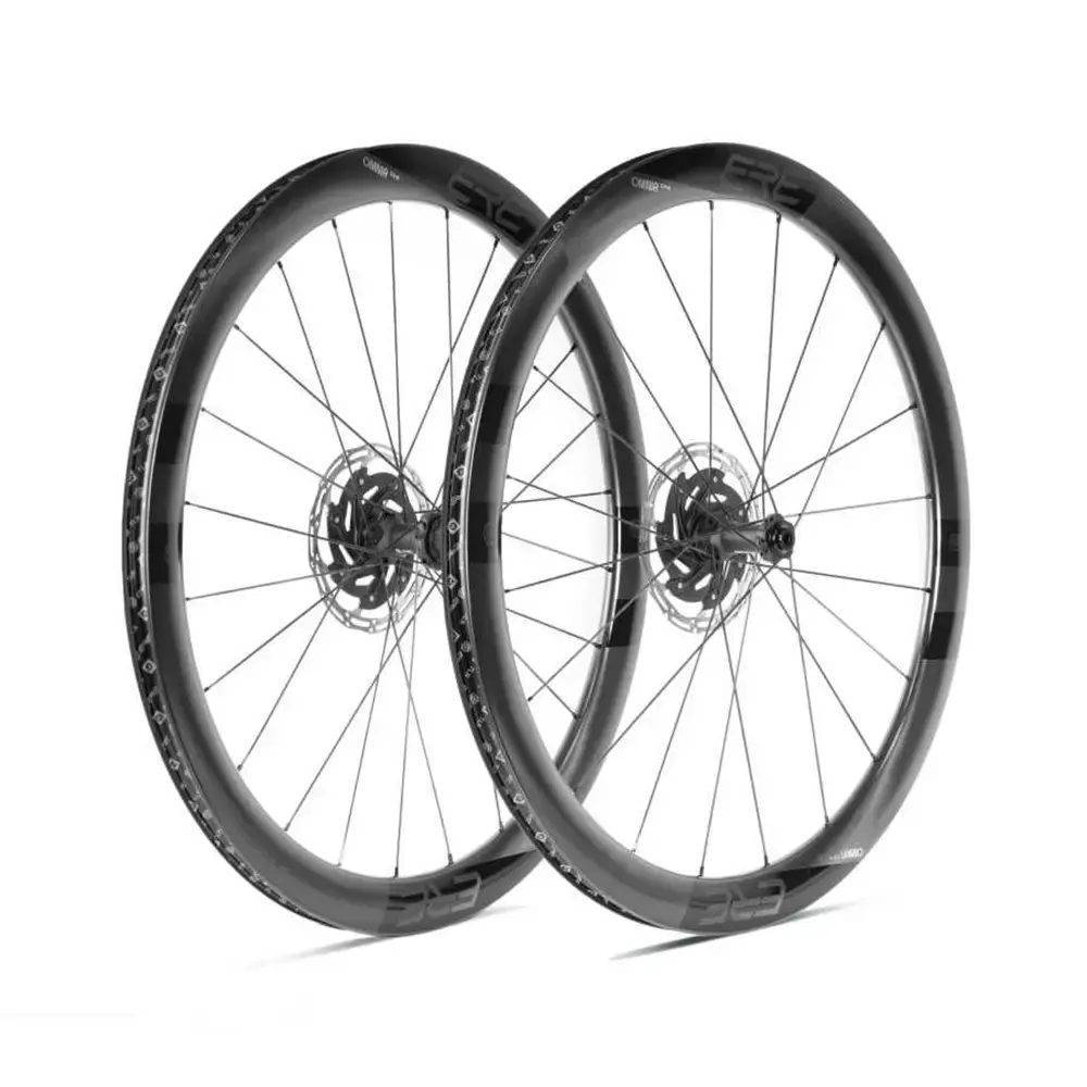 Ere Research Omnia II CLR45 Carbon Disc Race Wielset Zwart/Zwart