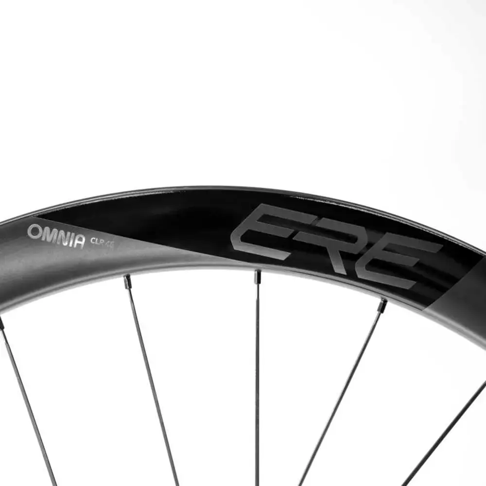 Ere Research Omnia II CLR45 Carbon Disc Race Wielset Zwart/Zwart