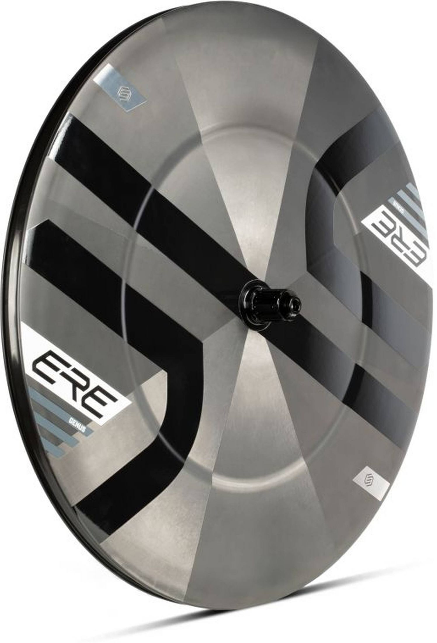 Ere Research Genus AE00/AE92 Carbon Disc Race TT Wielset Zwart/Grijs