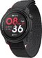 Coros Pace 3 GPS Sporthorloge Zwart/Rood met Nylon Band