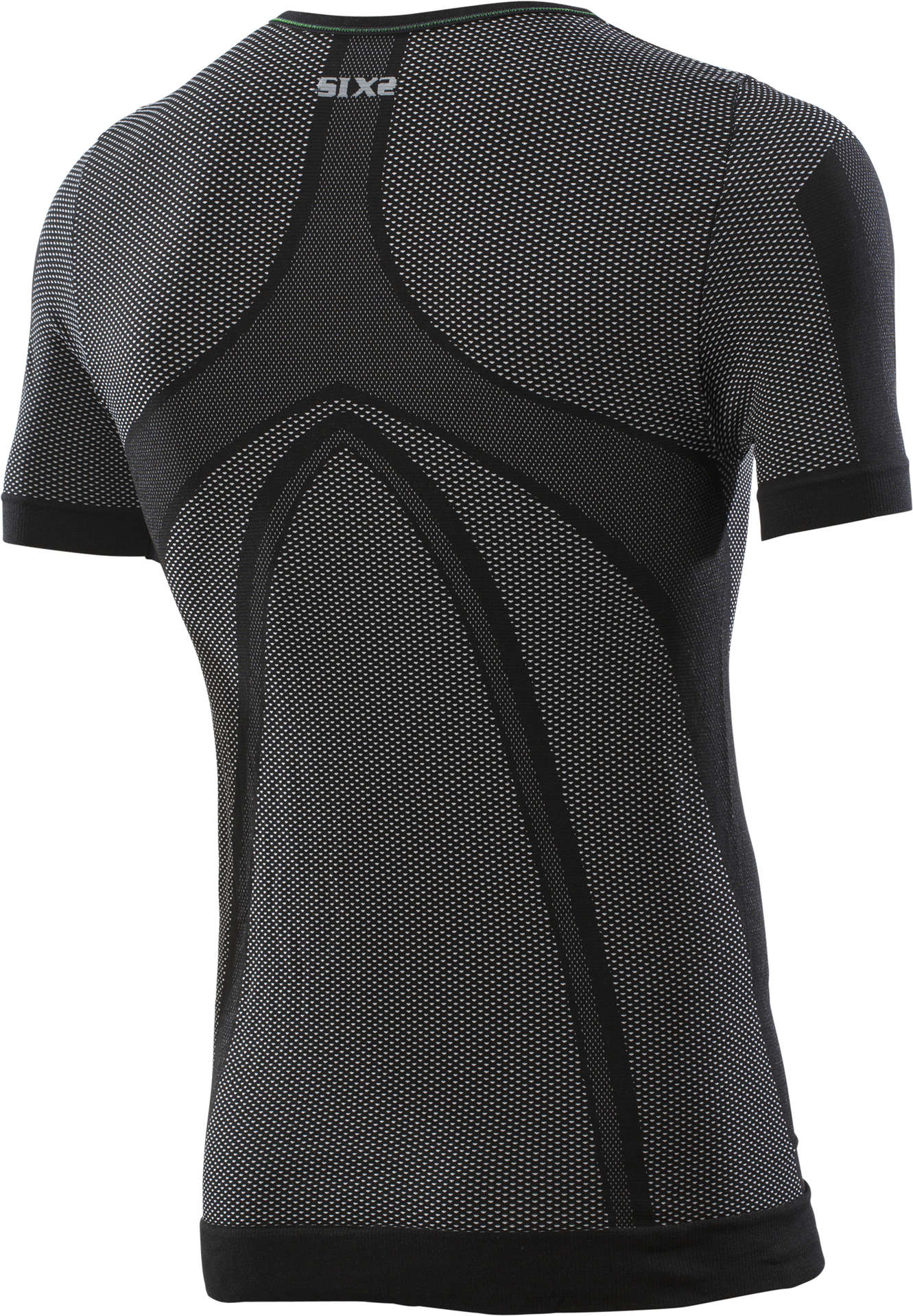 SIXS Superlight Ondershirt Korte Mouwen Zwart Carbon