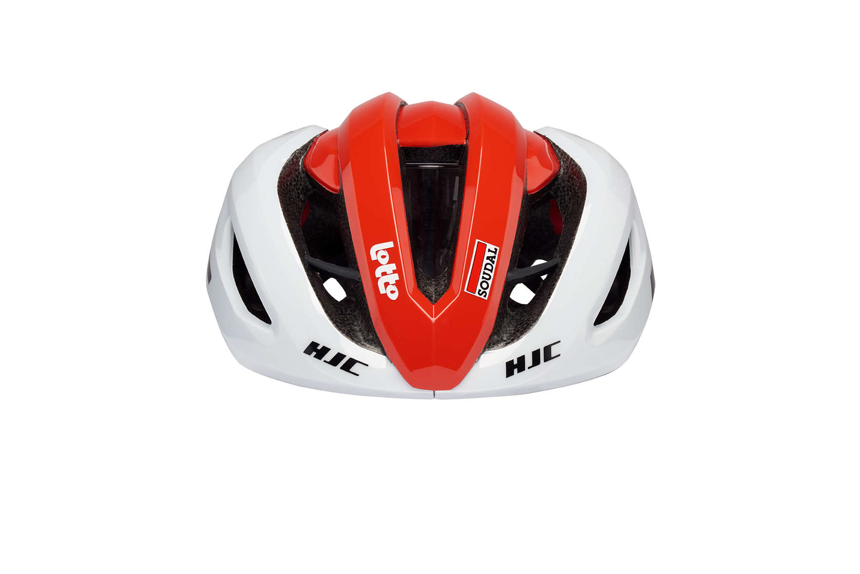 HJC Valeco Lotto Soudal Race Fietshelm Wit/Rood