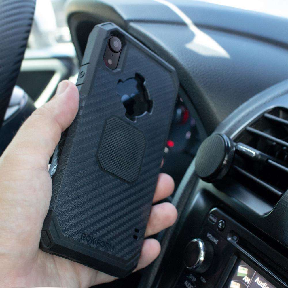 Rokform Rugged Smartphonehoes iPhone XR Zwart