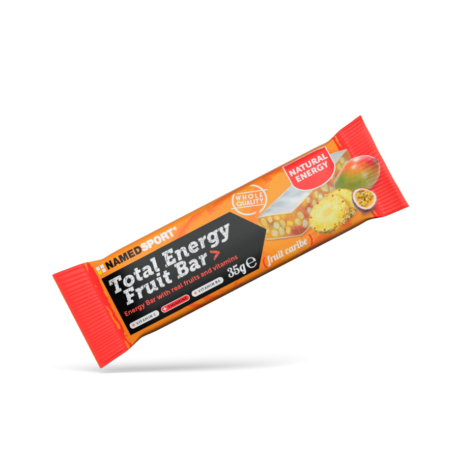 Namedsport Total Energy Fruit Bar Tropisch Fruit 25 stuks