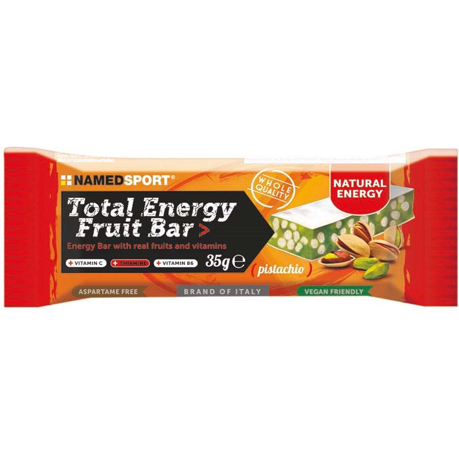 Namedsport Total Energy Fruit Bar Pistache 25 stuks