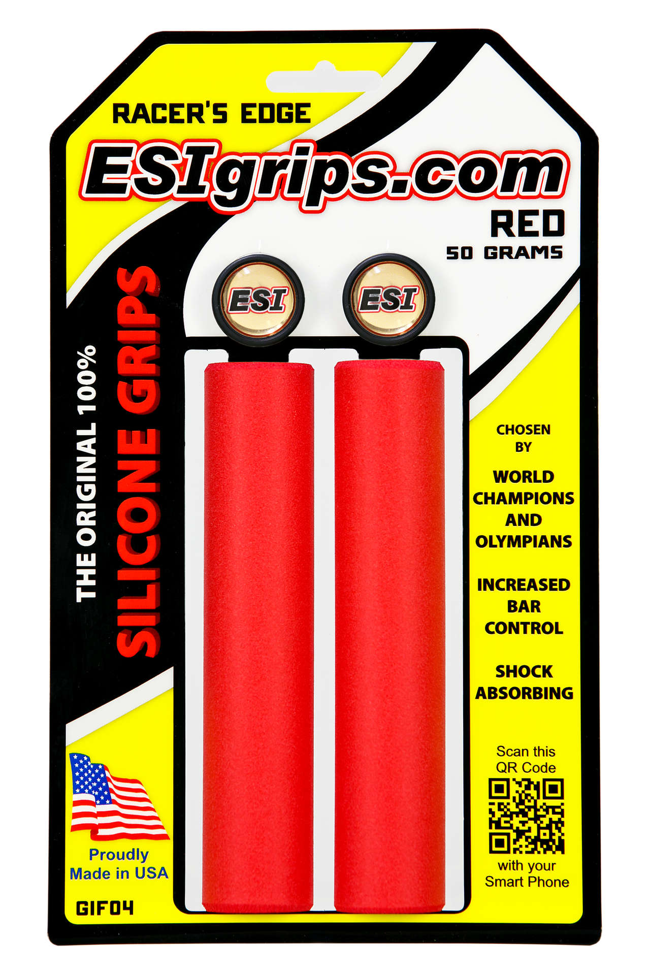 ESI Grips Racer's Edge 30mm Handvat Rood