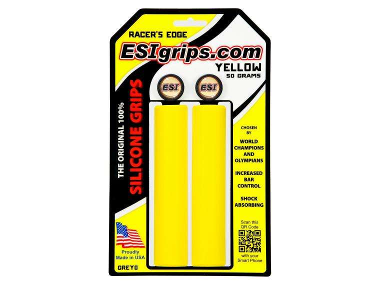 ESI Grips Racer's Edge 30mm Handvat Geel