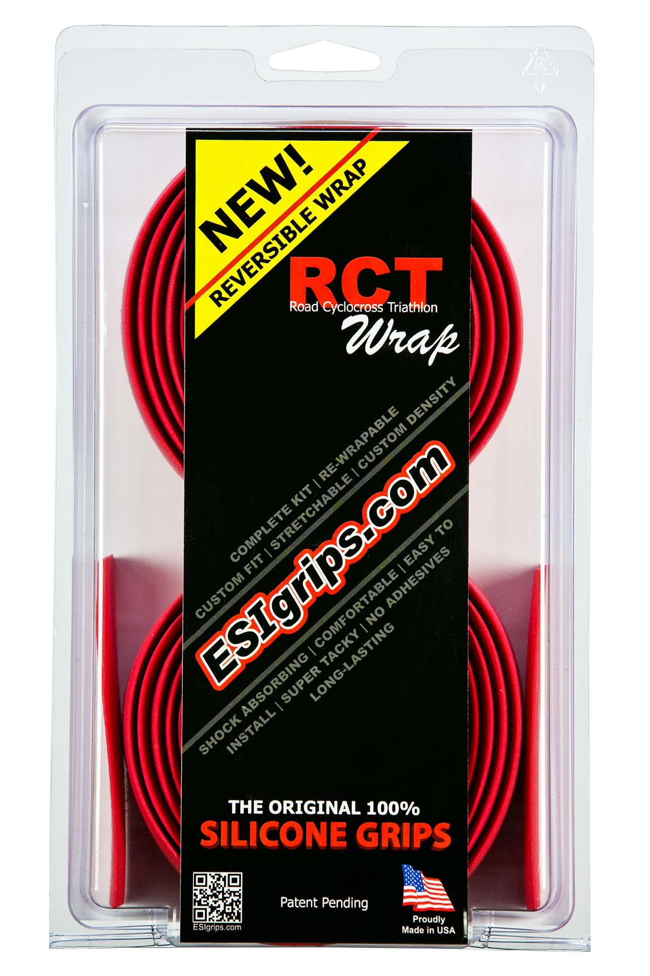 ESI Grips Road RCT Stuurlint Rood