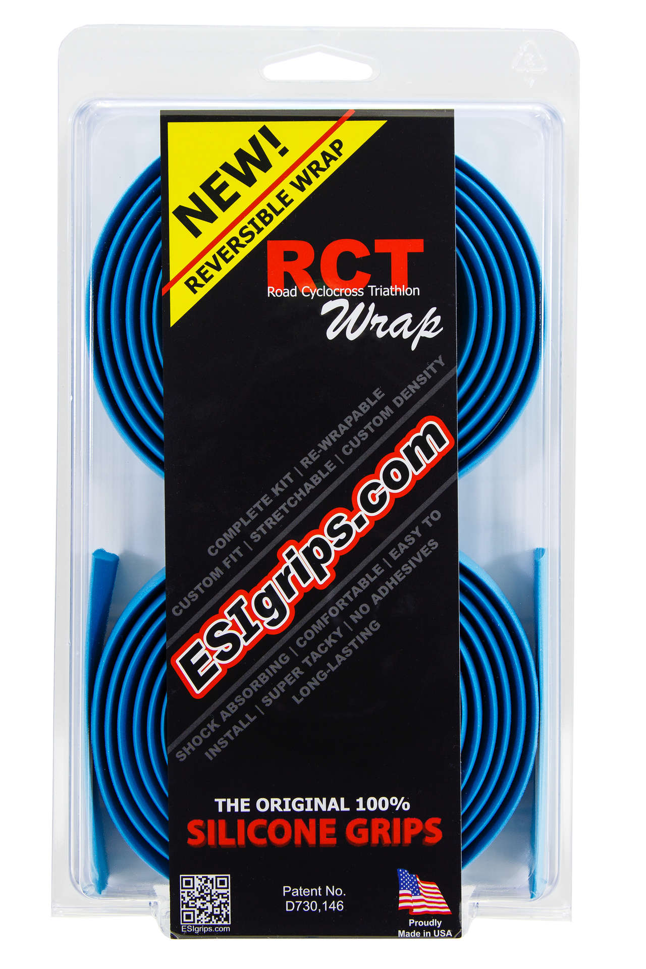 ESI Grips Road RCT Stuurlint Lichtblauw