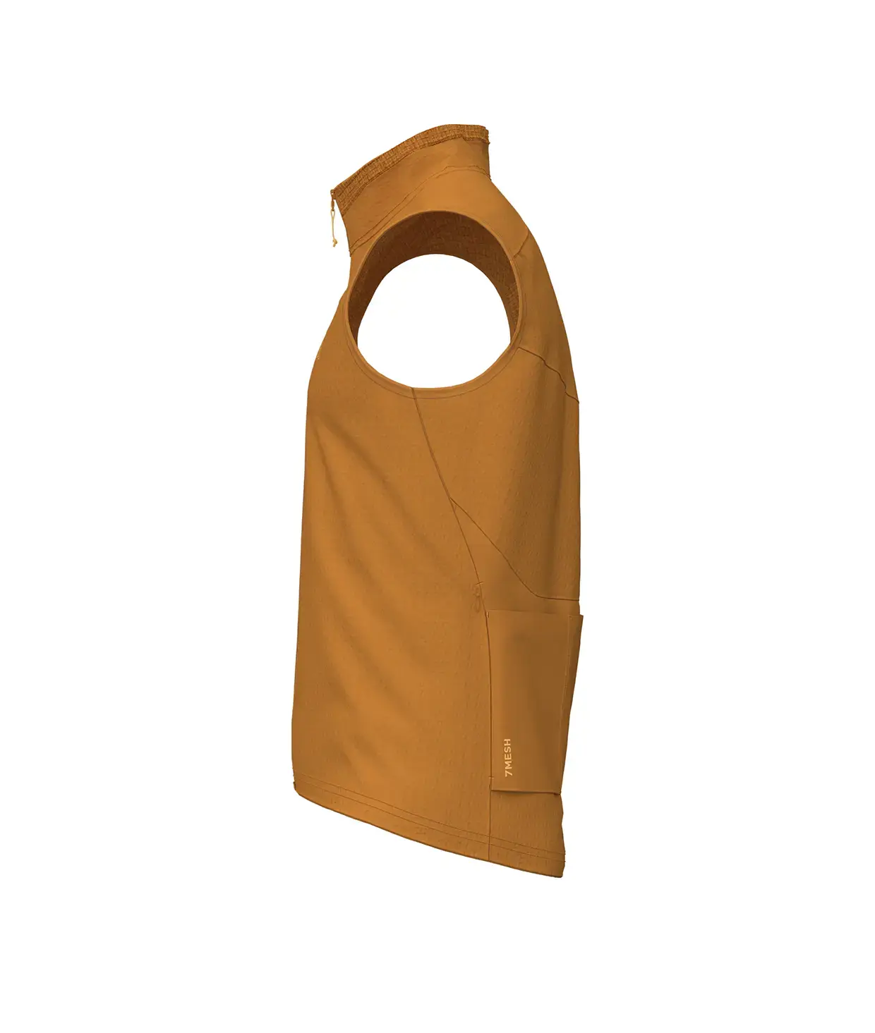 7mesh Seton Windvest Bruin Heren