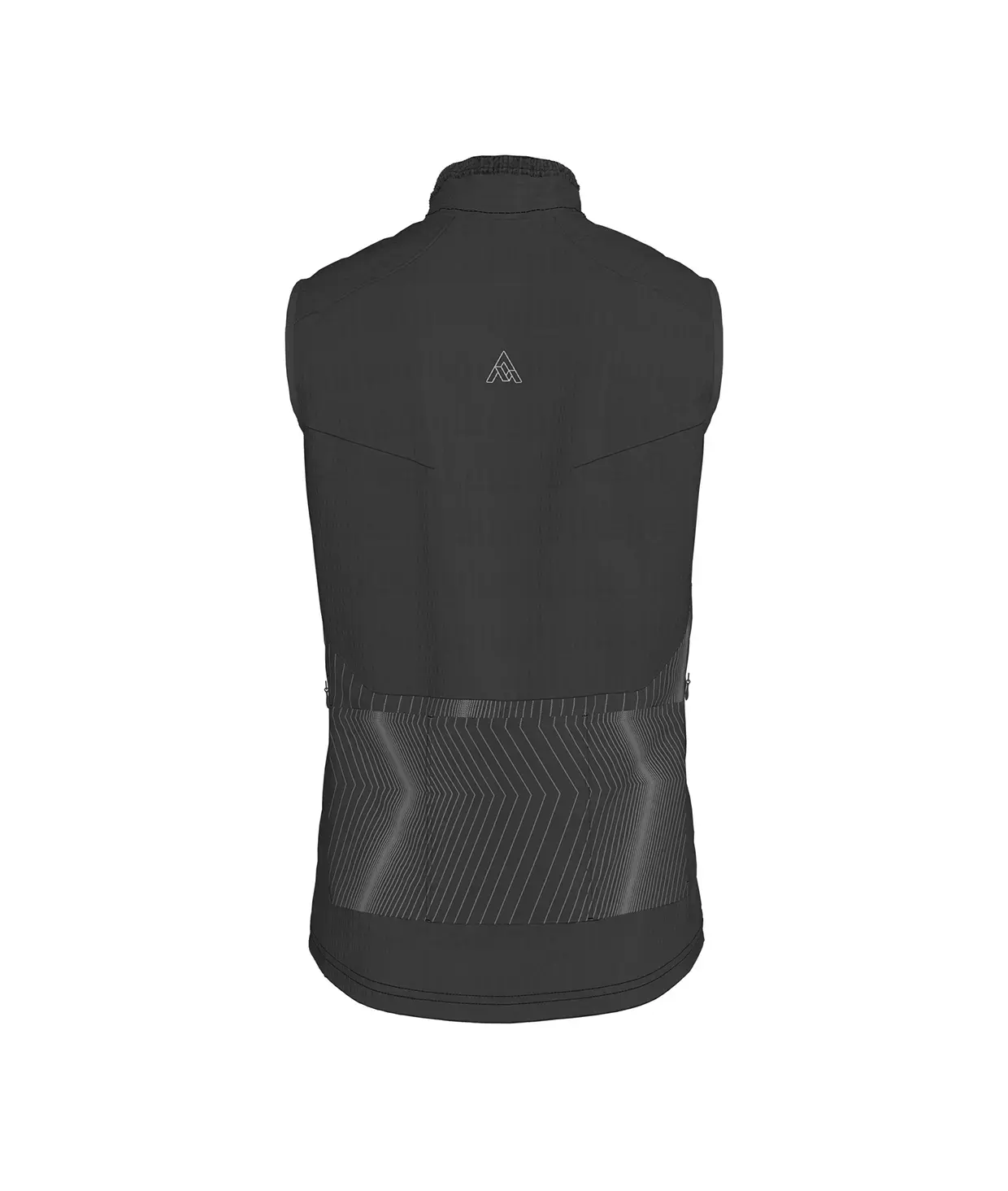 7mesh Seton Windvest Zwart Heren