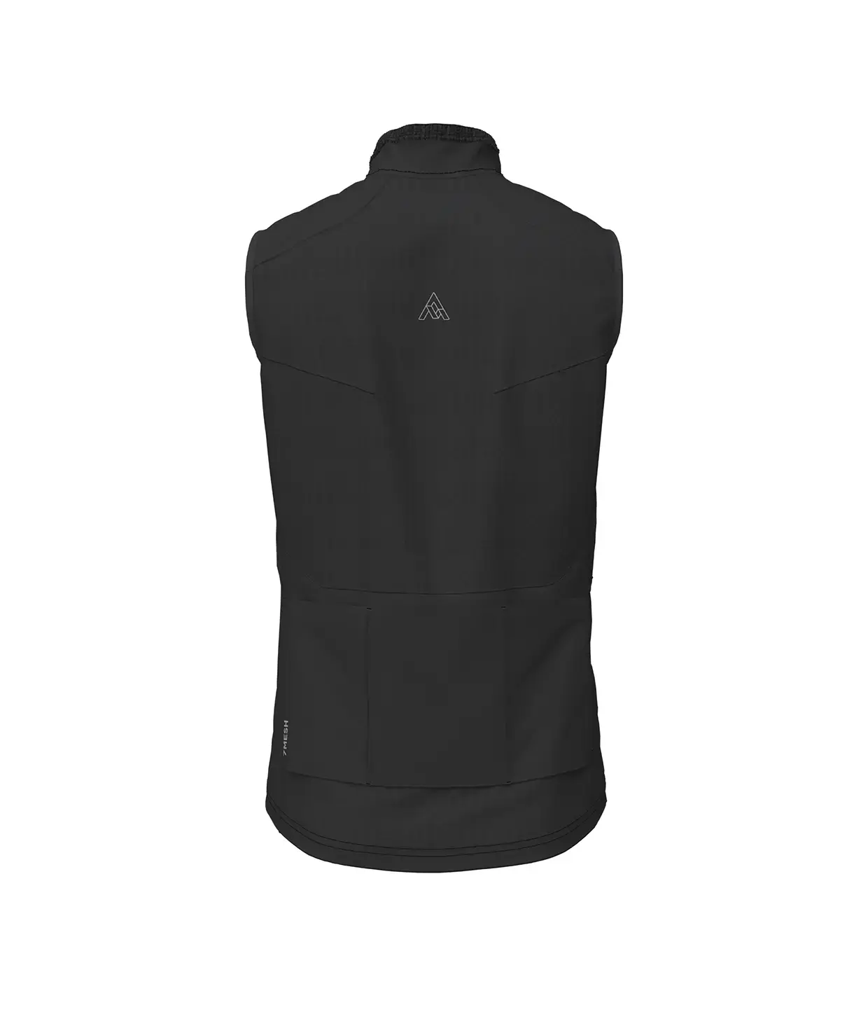 7mesh Seton Windvest Zwart Heren