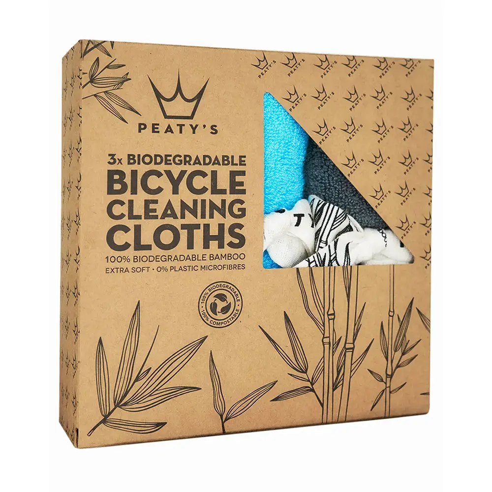 Peaty's Bamboo Bicycle Cleaning Cloths