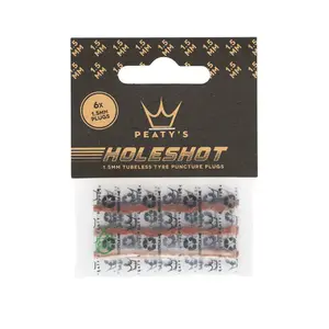 Peaty's Holeshot Tubeless Puncture Plugger Refill Pack 6x 1.5mm