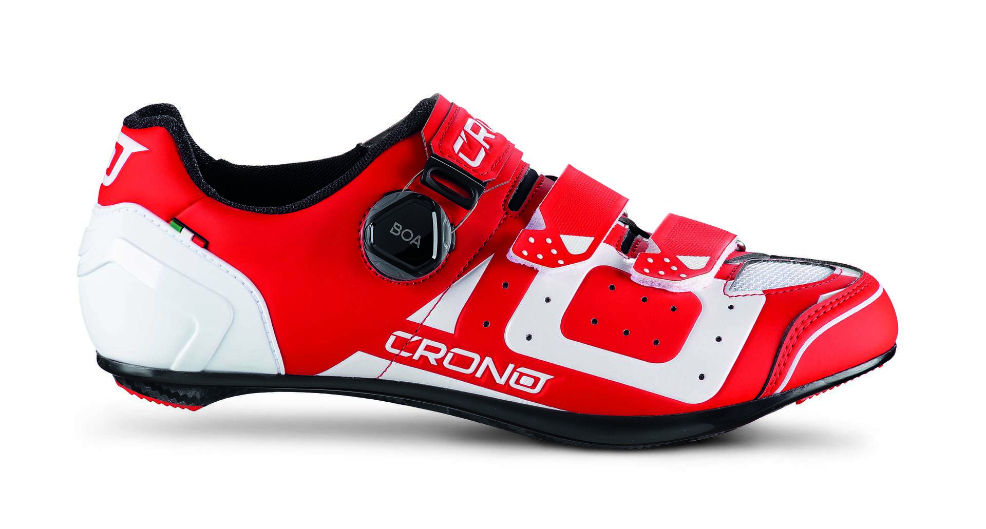 Crono CR-3 Comp Wielrenschoenen Rood Heren