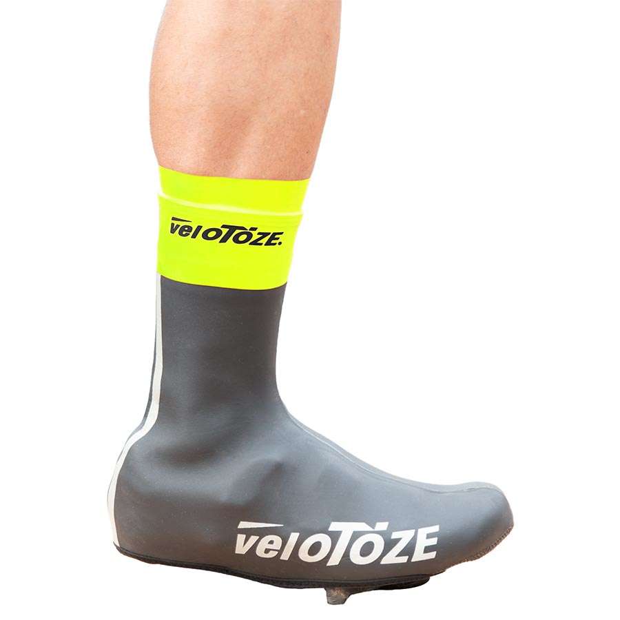 Velotoze Waterproof Afdichtband voor Overschoenen Fluo Geel