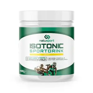 Natusport Isotonic Sportdrink Citroen 400g