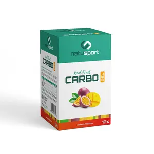 Natusport Real Fruit Carbo Gel Mango/Passiefruit 12 stuks