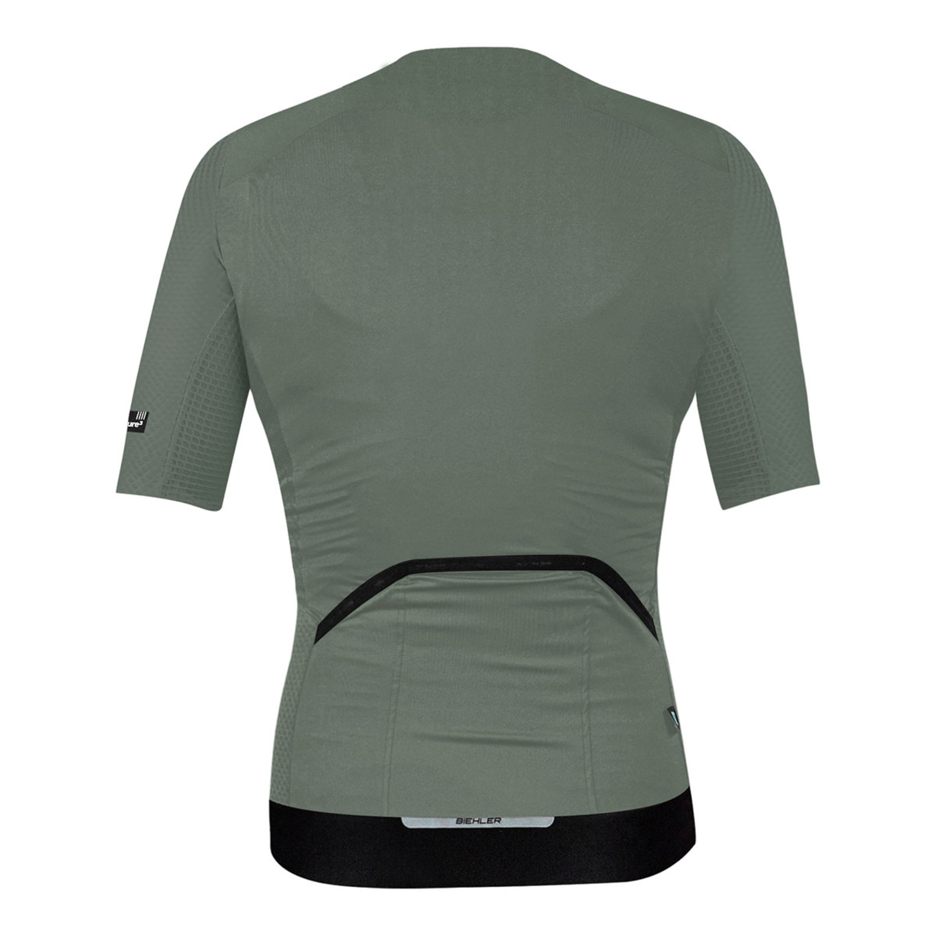 Biehler Signature³ Fietsshirt Korte Mouwen Donkergroen Dames