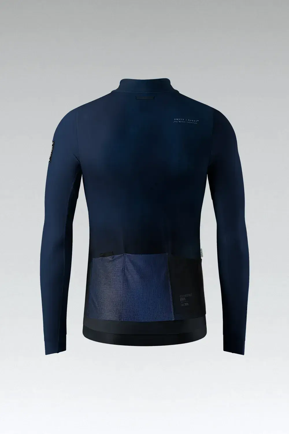 Gobik Hyder Fietsshirt Lange Mouwen Donkerblauw Heren