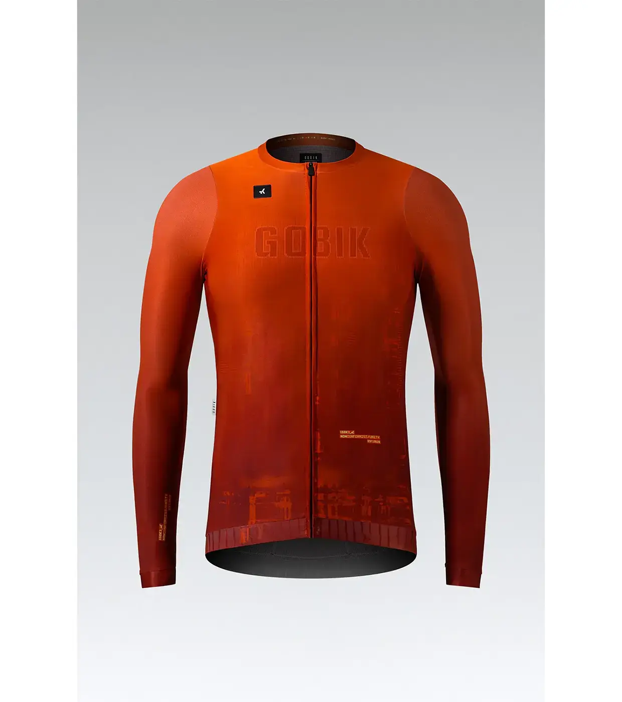 Gobik CX Pro 3.0 Fietsshirt Lange Mouwen Oranje