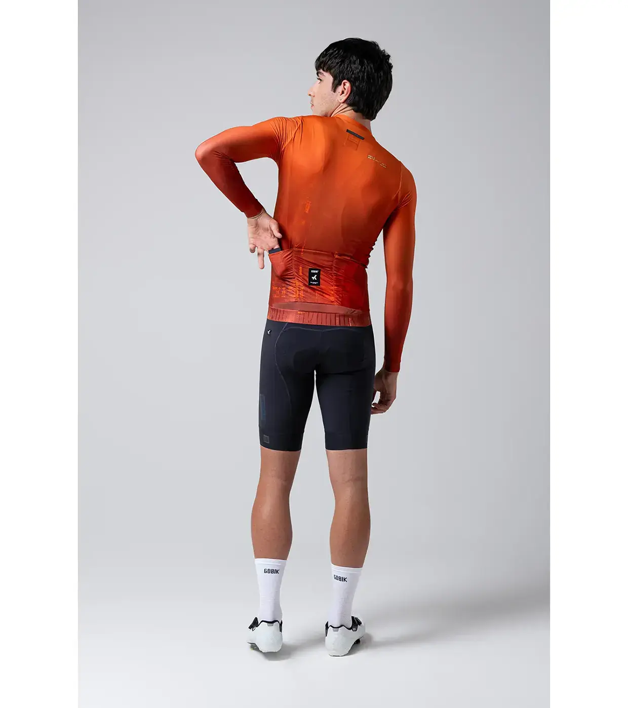 Gobik CX Pro 3.0 Fietsshirt Lange Mouwen Oranje