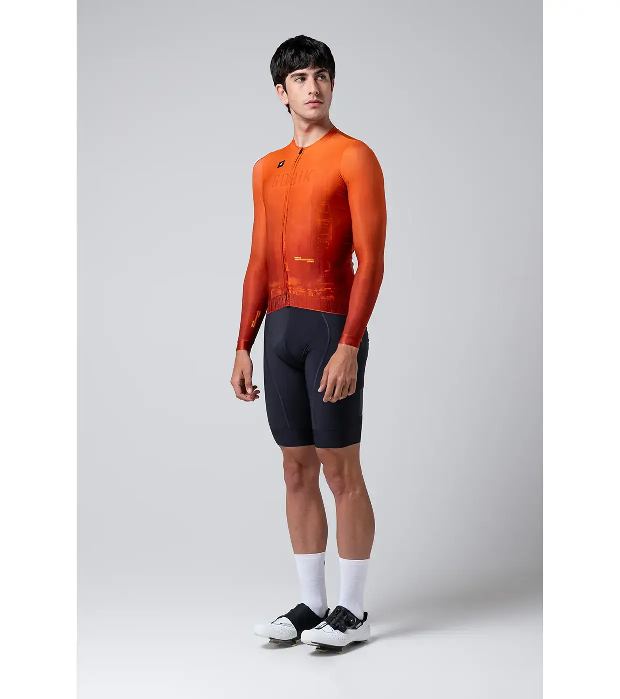 Gobik CX Pro 3.0 Fietsshirt Lange Mouwen Oranje