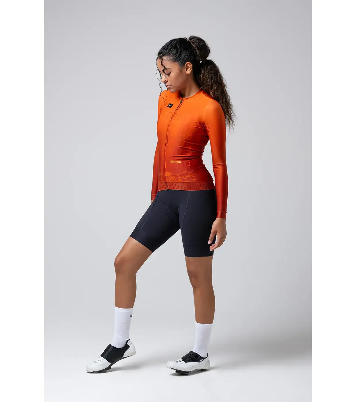 Gobik CX Pro 3.0 Fietsshirt Lange Mouwen Oranje